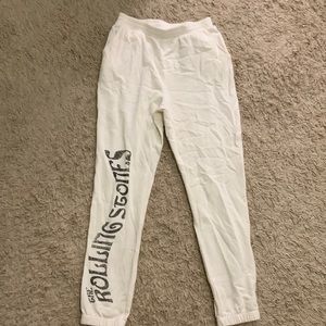 Women’s Rolling Stones sweatpants